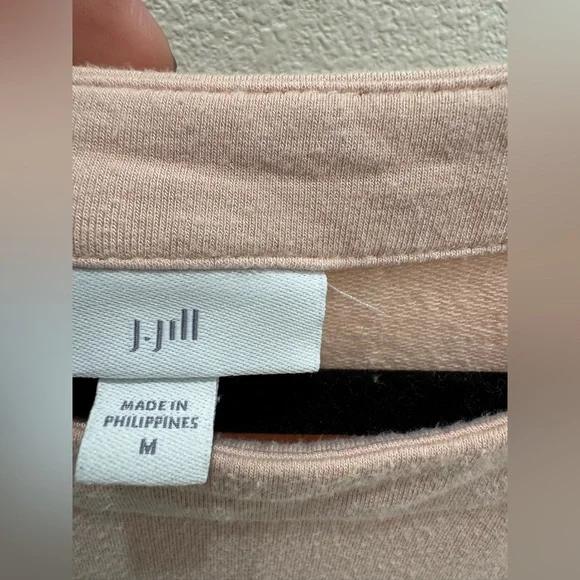 J. Jill Blush long sleeve Button side Blouse size medium read description - Picture 4 of 4